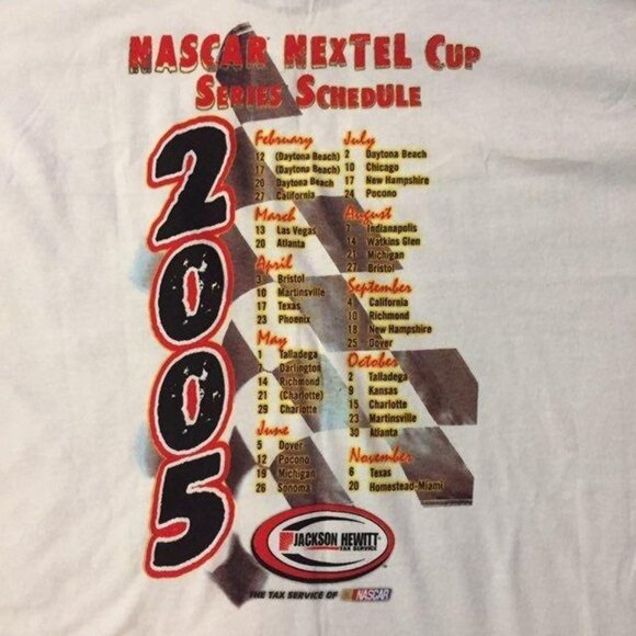 2005 Nascar T-Shirt Mens XL Used - Picture 4 of 5